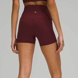 Lululemon Align Short 4” RED MERLOT